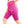Pink Active Core Maternity Bike Shorts with Pockets